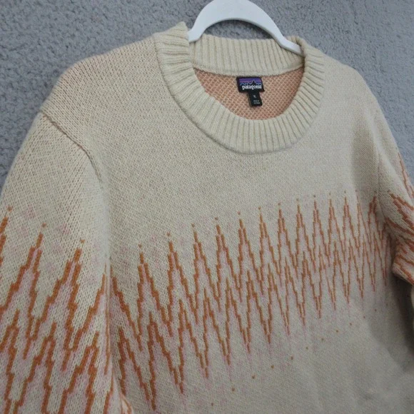 Patagonia Sweater Womens Extra Large Recycled Wool Blend Pullover Outdoors - Picture 4 of 8